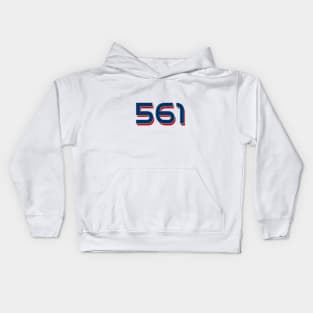 fau area code Kids Hoodie